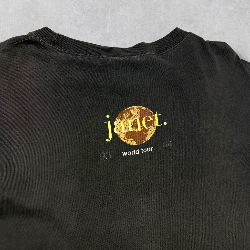 Vintage 1993 Janet Jackson World Tour Tee XL