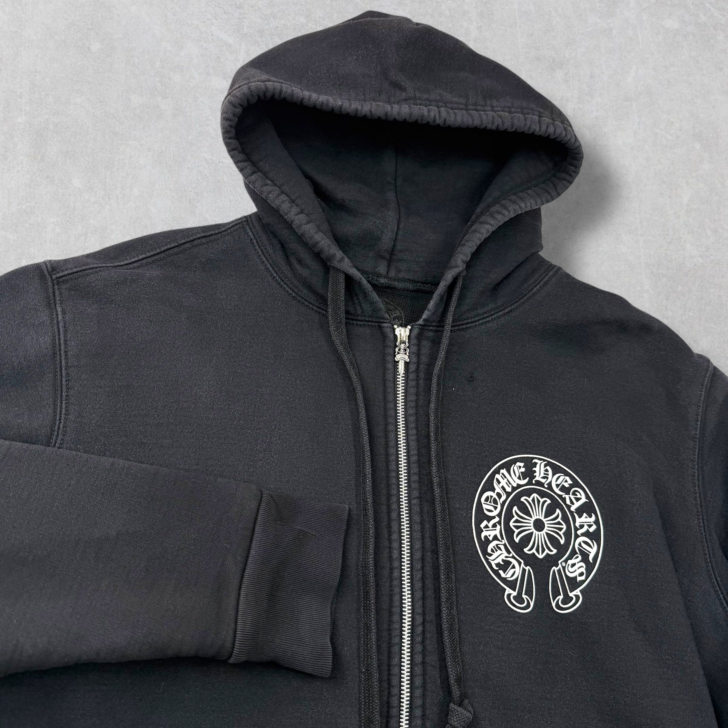Chrome Hearts Los Angeles Horseshoe Thermal Zip Up L