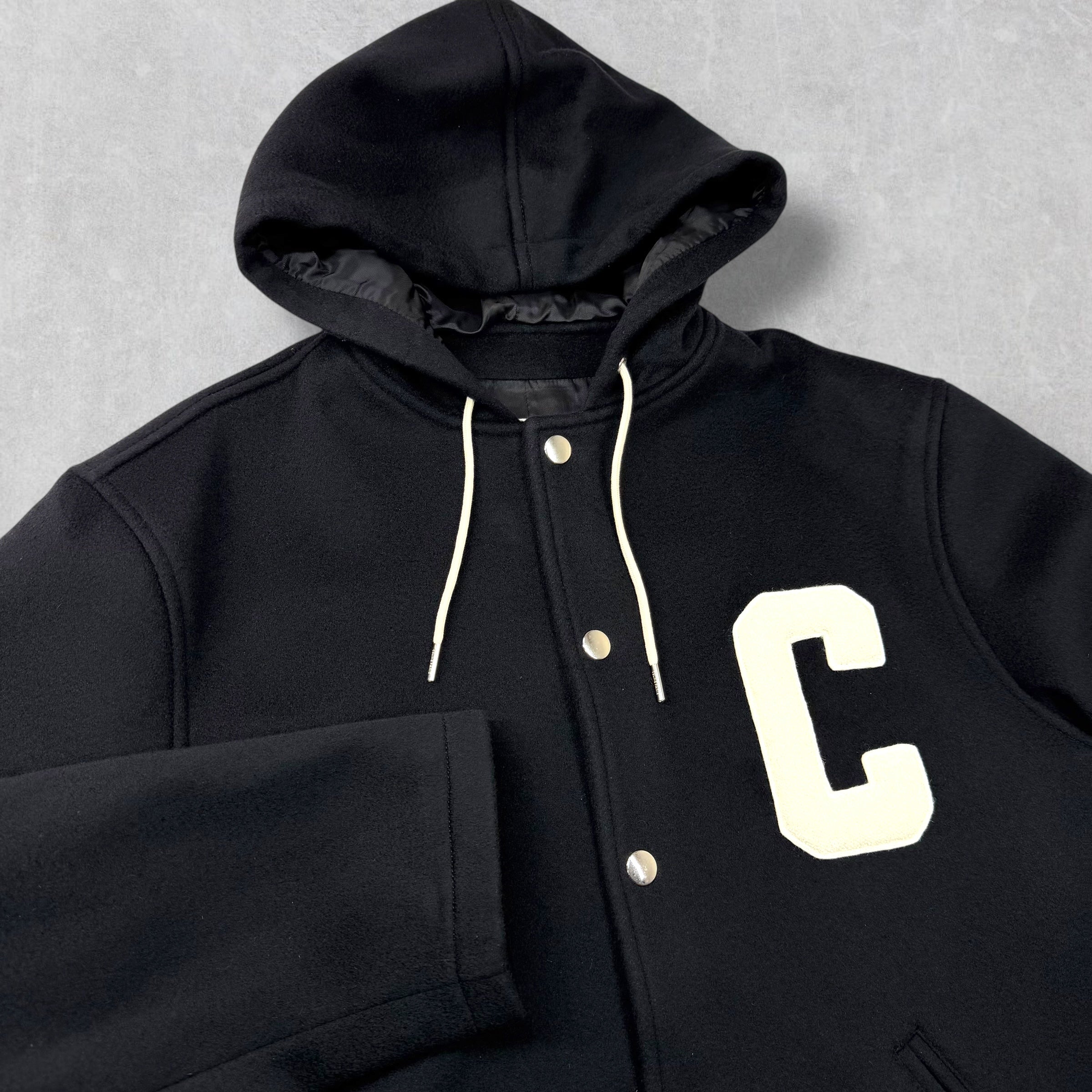 Celine College Parka In Double Face Wool 50 (L)