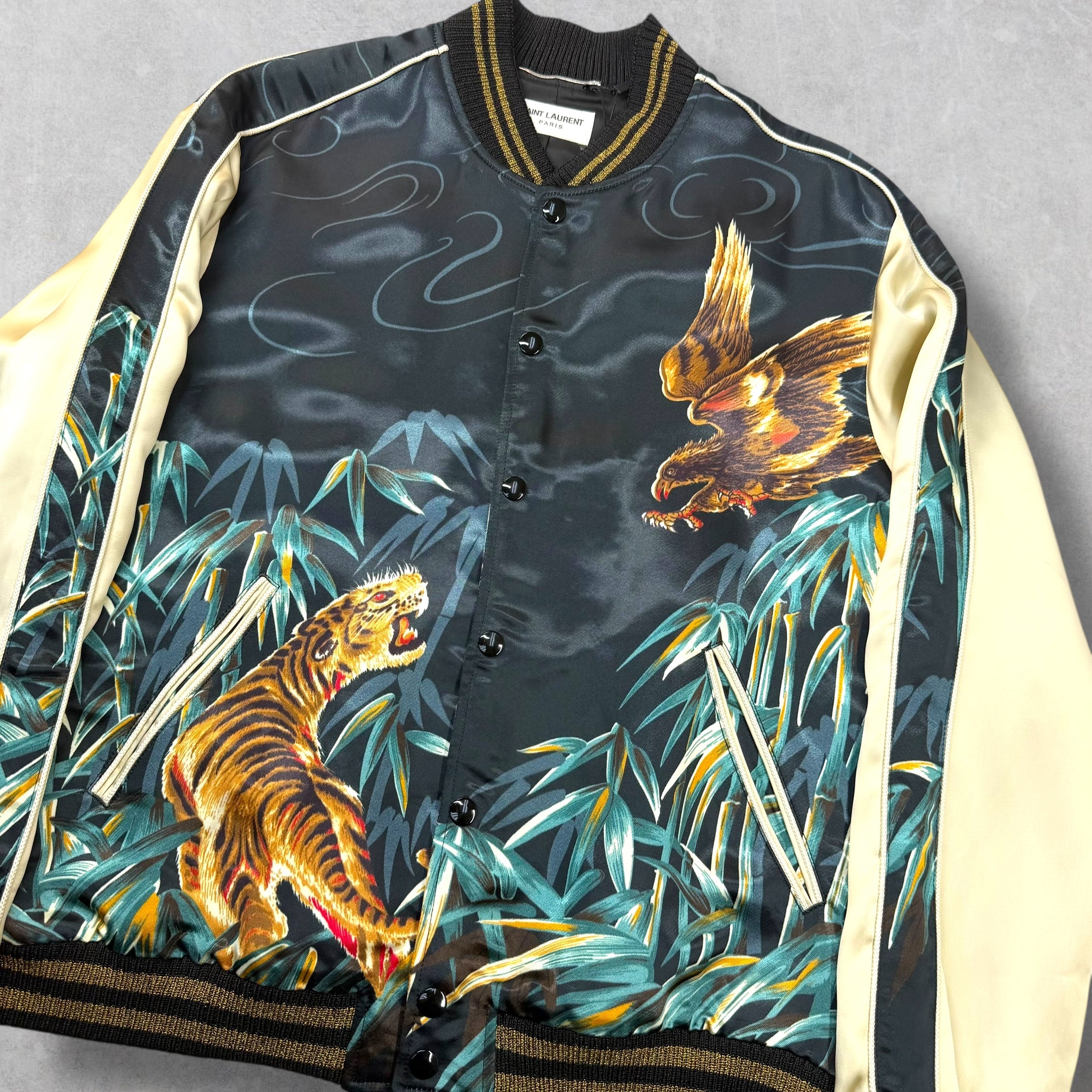 Saint Laurent Tiger and Eagle Souvenir Jacket 48 (M)
