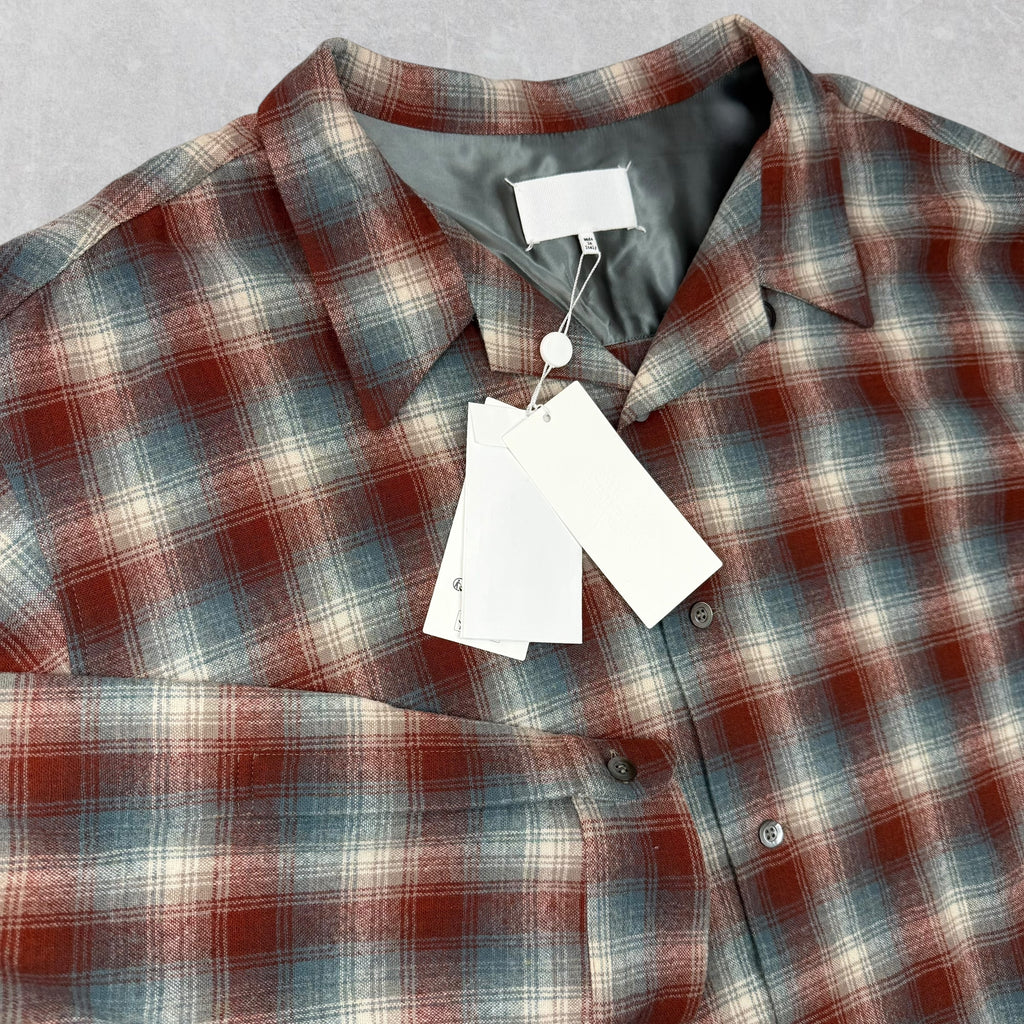 Maison Margiela Pendleton Checked Wool Shirt 52 (XL)