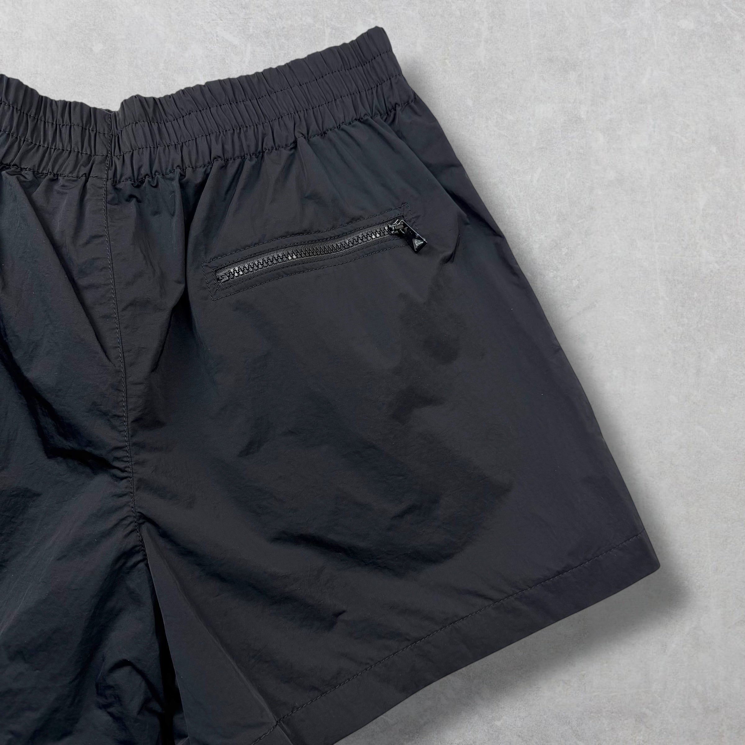 Bottega Veneta Black Nylon Swim Shorts XL