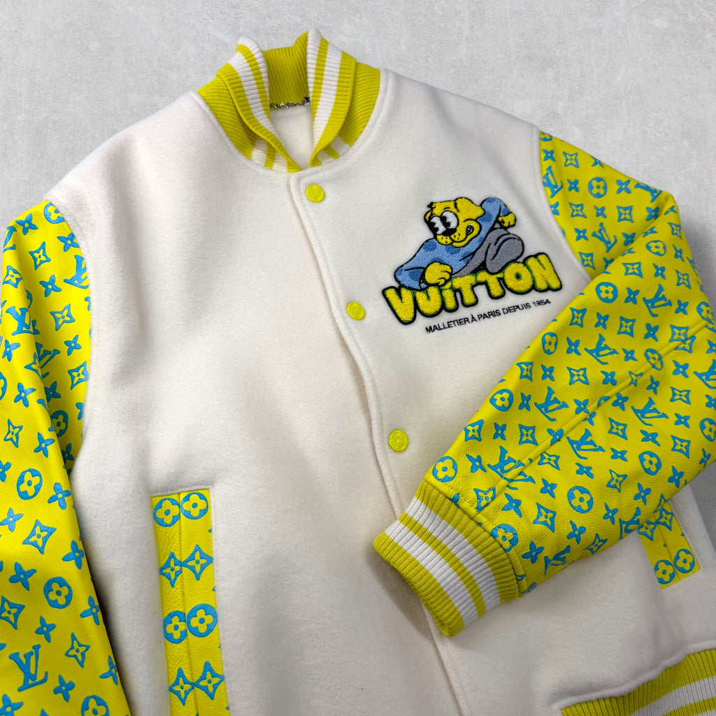 Louis Vuitton Monogram Playground Varsity Blouson 48 (M)