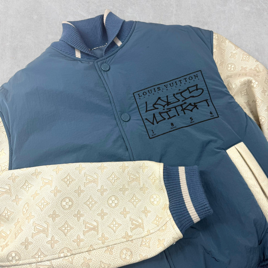Louis Vuitton Mixed Leather Teddy Jacket 50 (L)