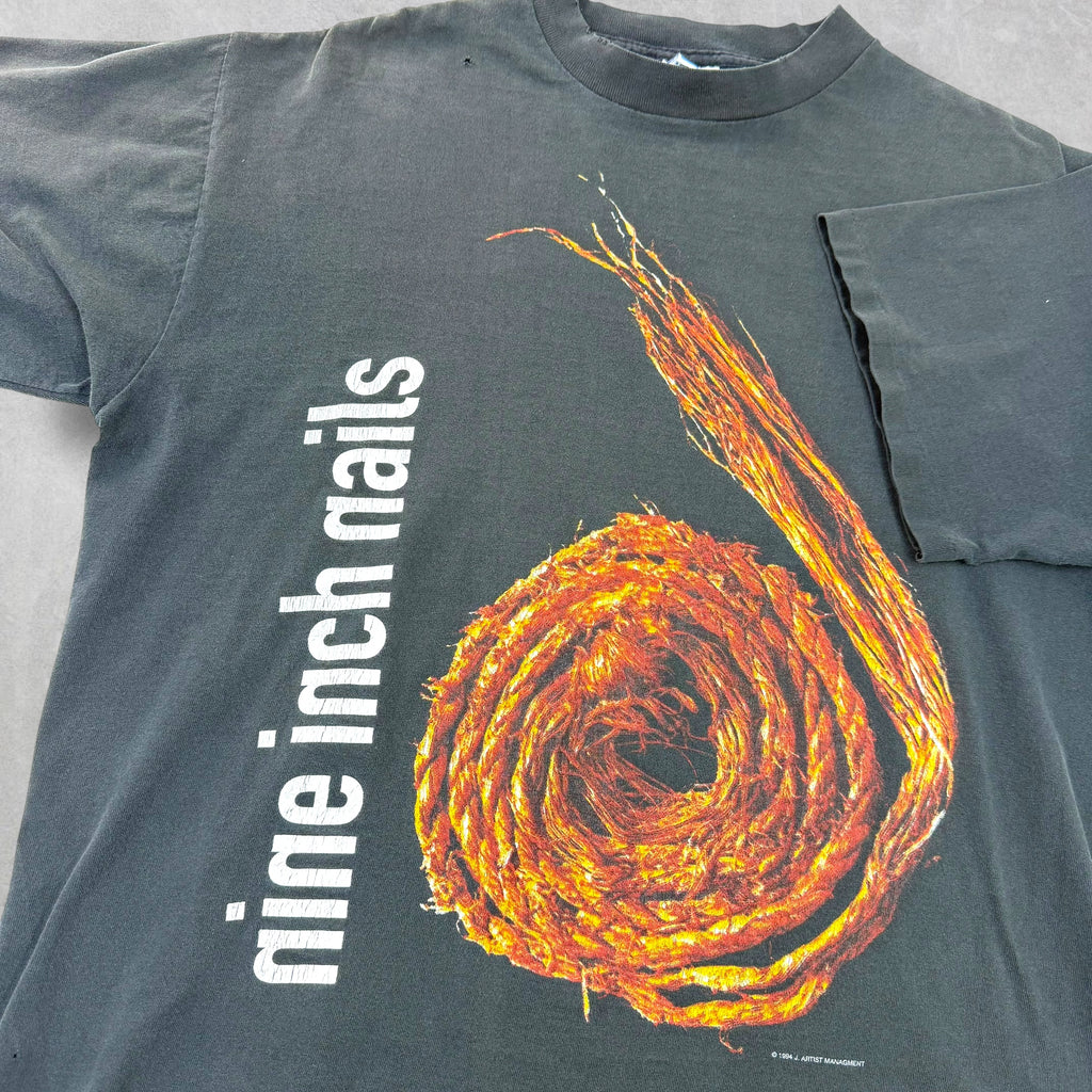 Vintage '95 Nine Inch Nails Further Down The Spiraltour Tee XL