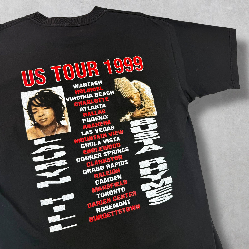 Vintage 1999 Lauryn Hill & Busta Rhymes US Tour XL