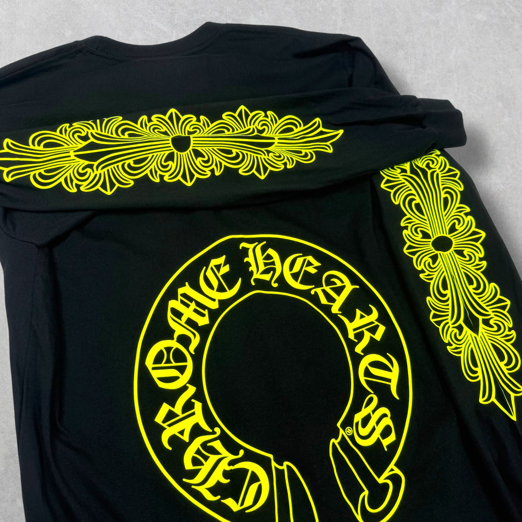 Chrome Hearts Neon Floral Long Sleeve L
