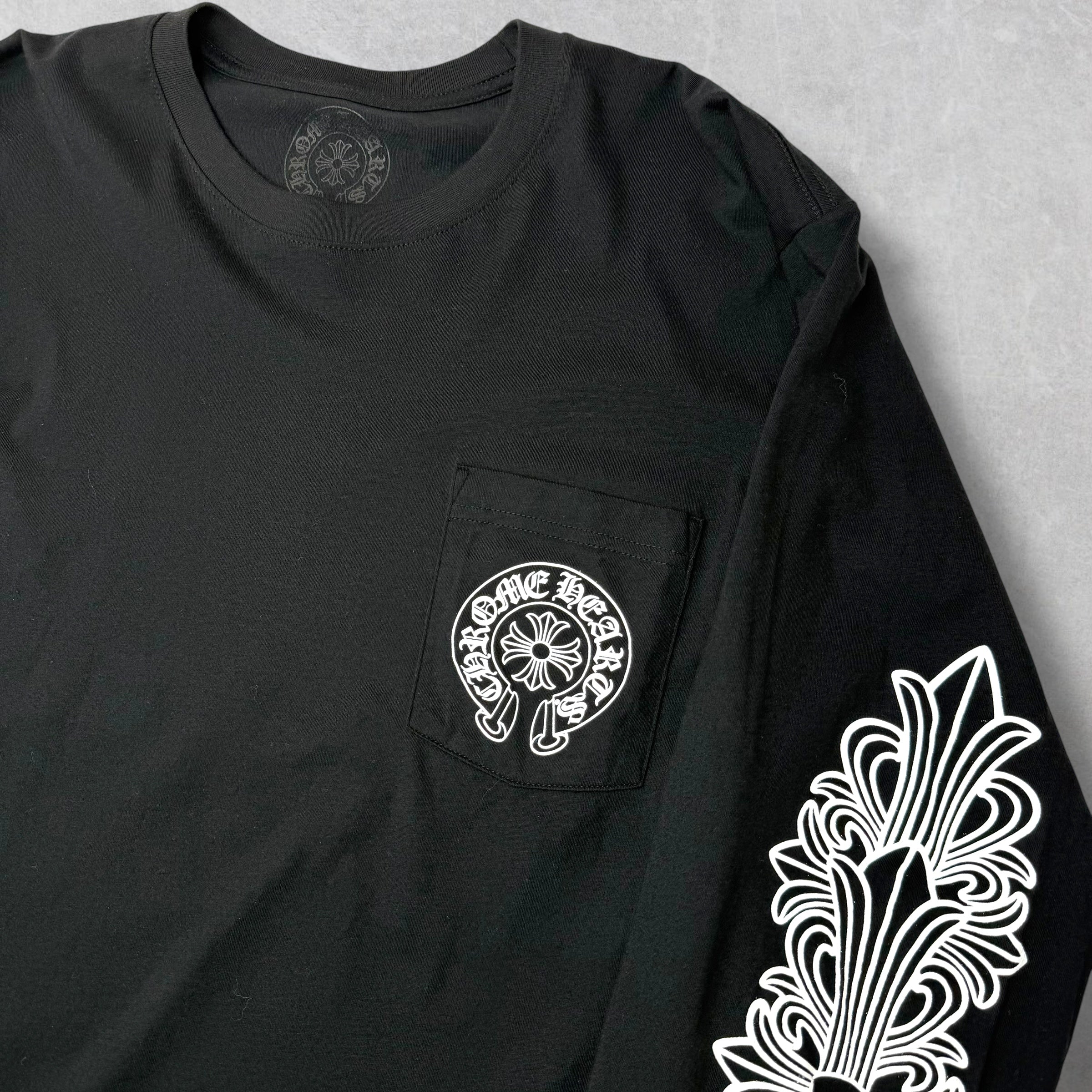 Chrome Hearts Las Vegas Horseshoe Floral L/S XL