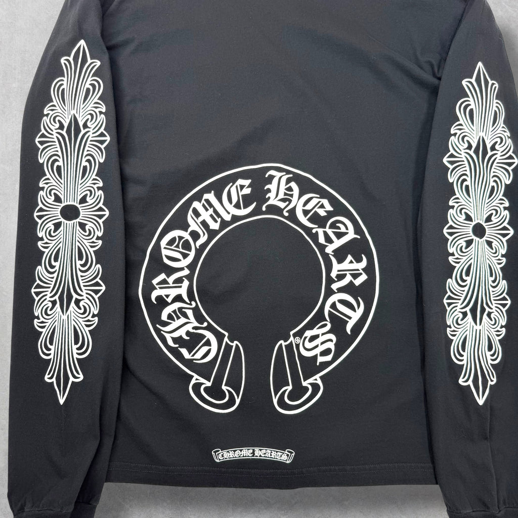 Chrome Hearts Horseshoe Floral L/S XL