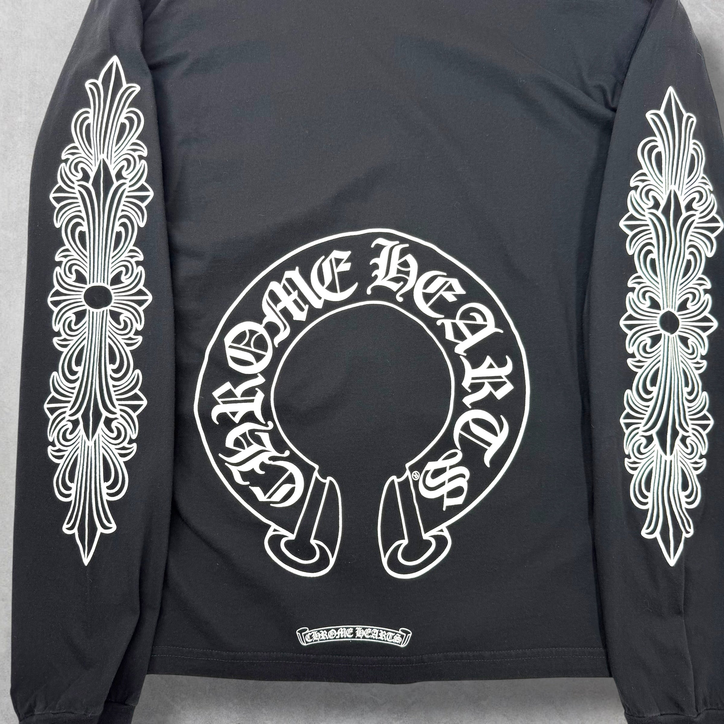 Chrome Hearts Horseshoe Floral L/S XL