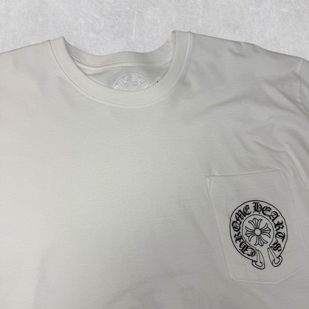 Chrome Hearts LV Exclusive Horseshoe White Tee XL