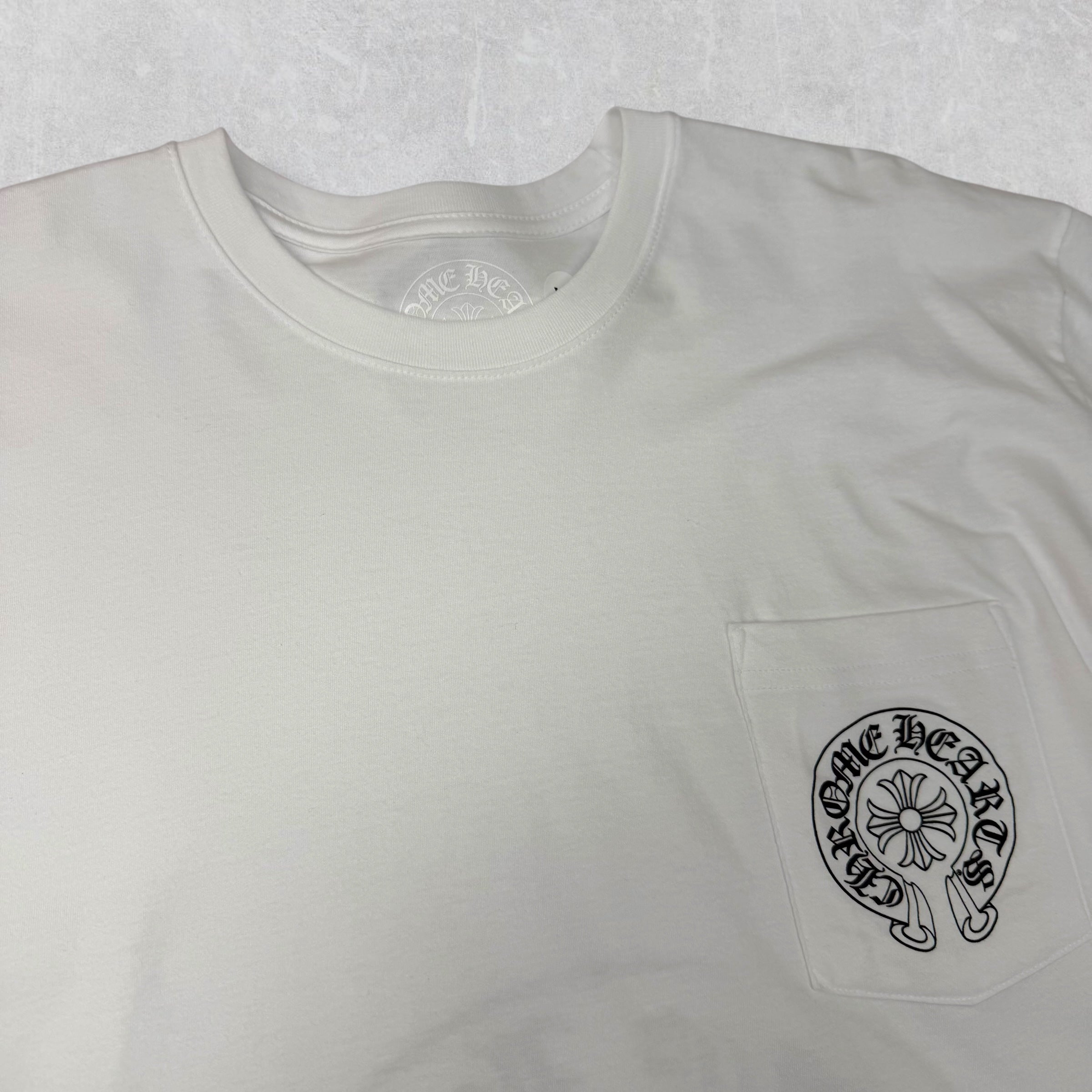 Chrome Hearts LV Exclusive Horseshoe White Tee XL