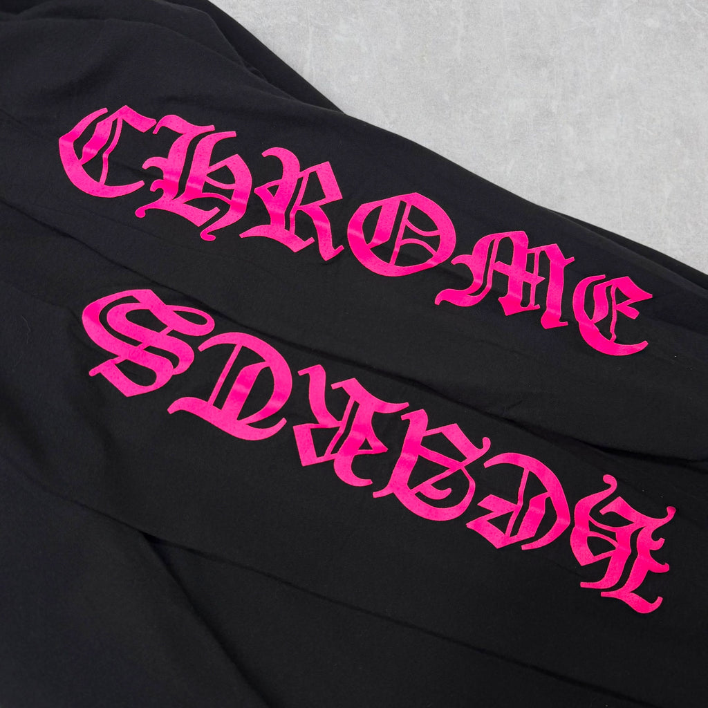 Chrome Hearts Pink Neck Logo L/S Tee XL