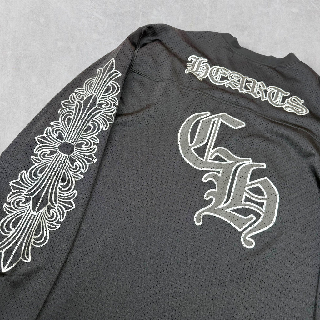 Chrome Hearts Stadium Mesh Black L/S Jersey XL