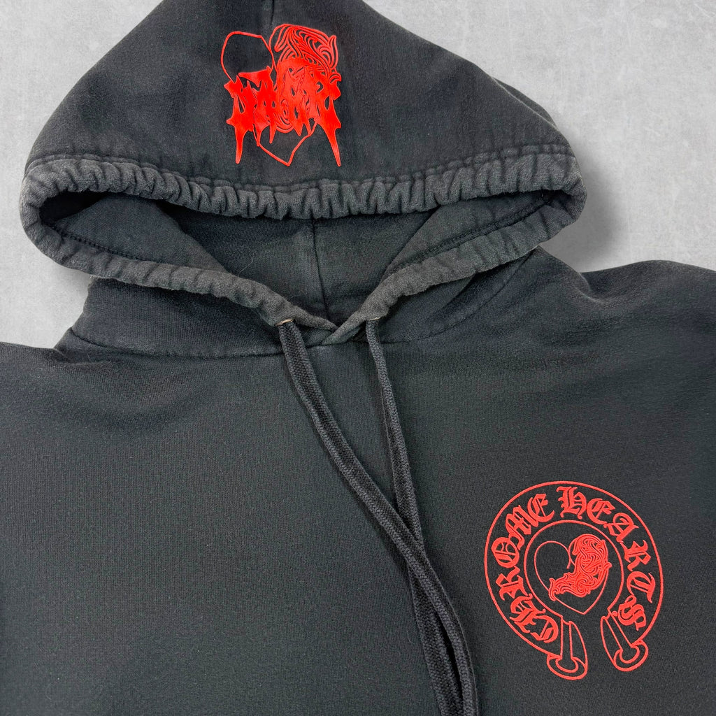 Chrome Hearts Jesse Jo Deadly Doll Horseshoe Hoodie XL