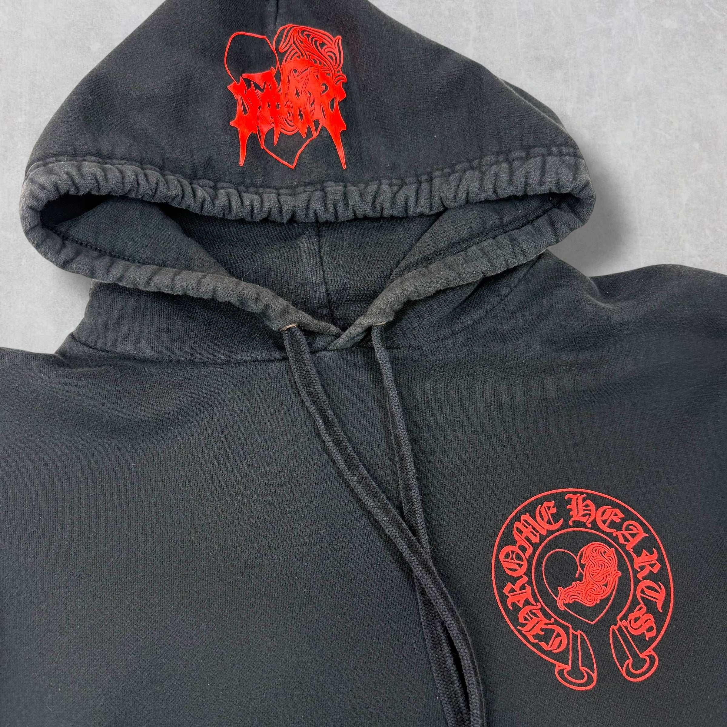 Chrome Hearts Jesse Jo Deadly Doll Horseshoe Hoodie XL
