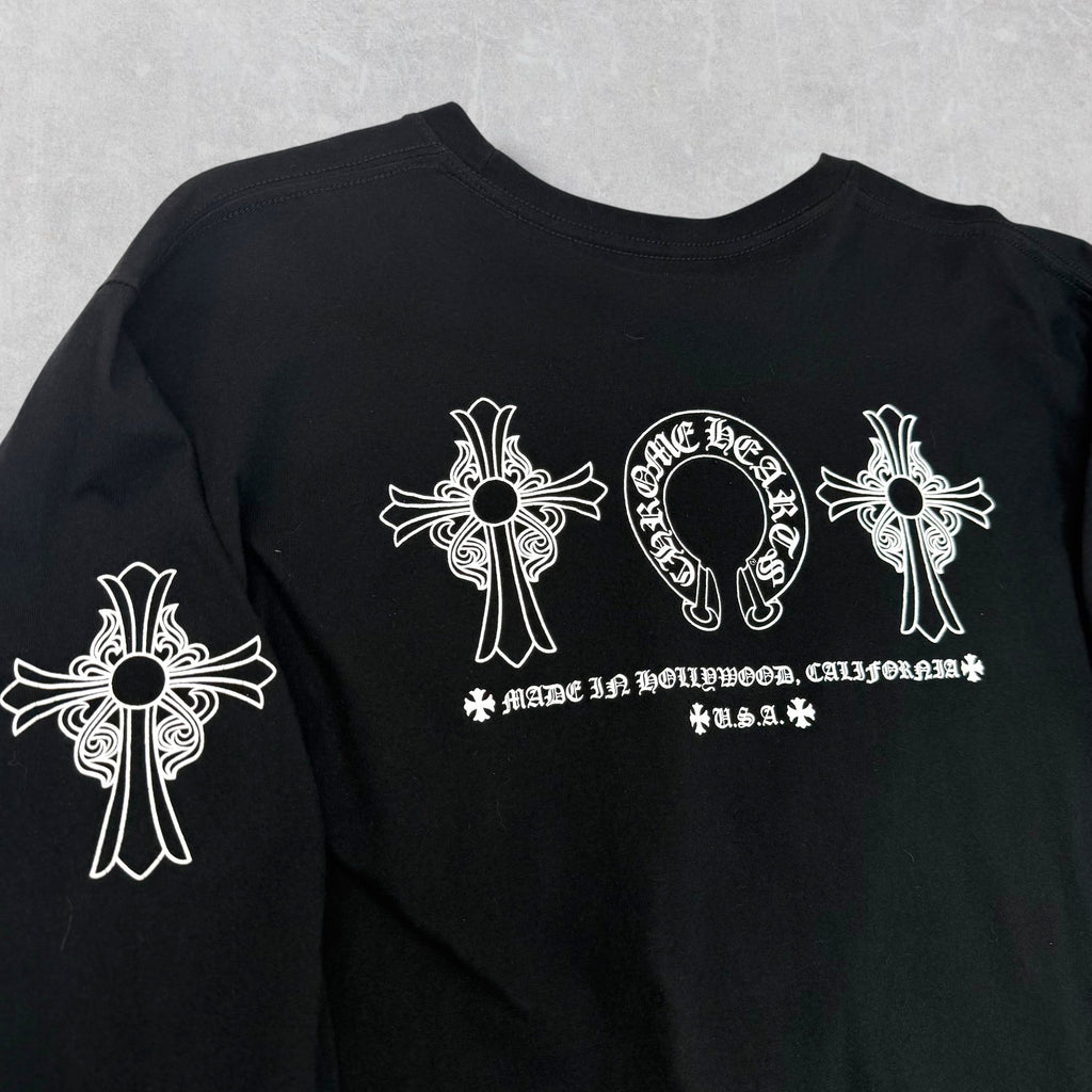 Chrome Hearts Cross Horseshoe Made in USA L/S XL