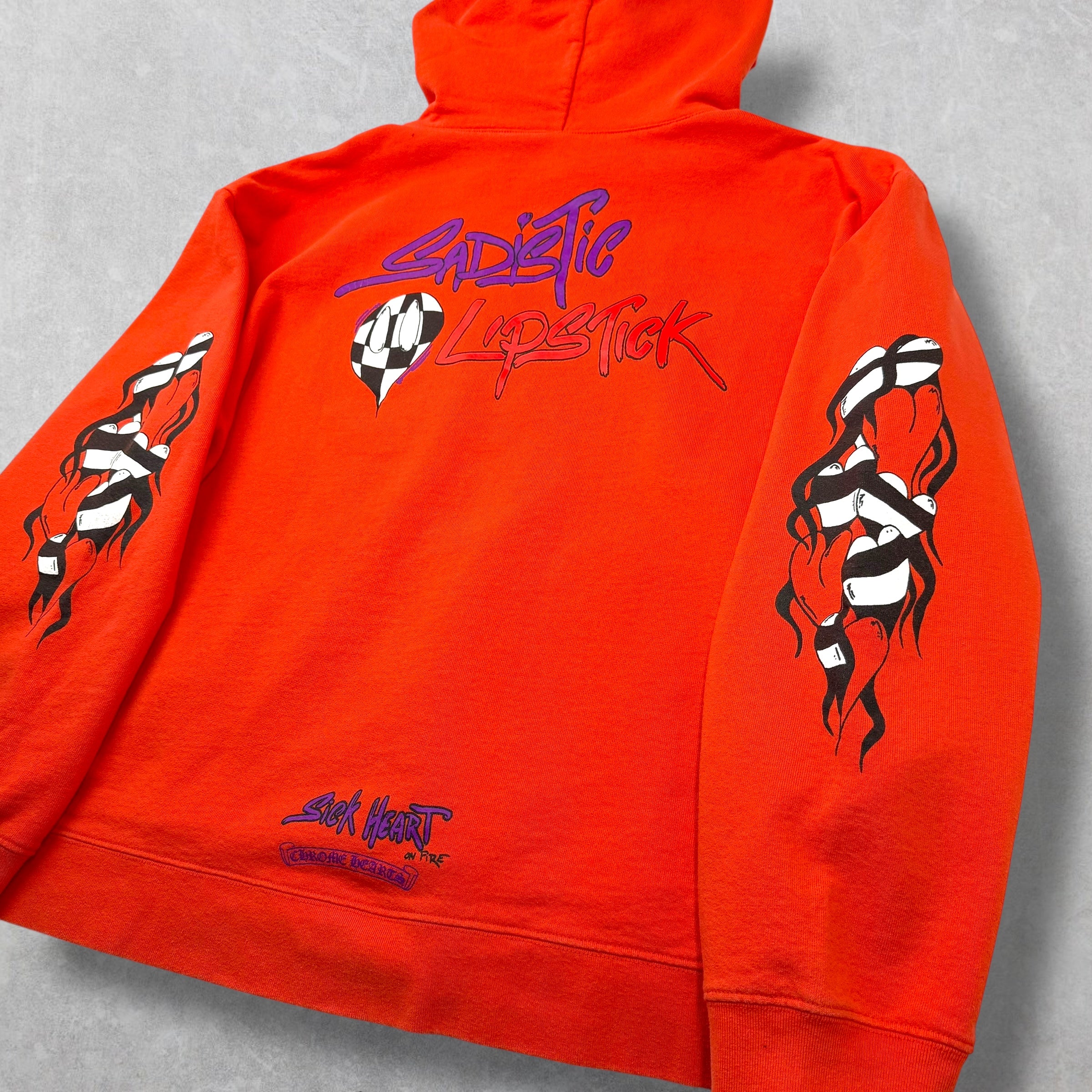 Chrome Hearts Matty Boy 'Sick Heart' Hoodie XXXL
