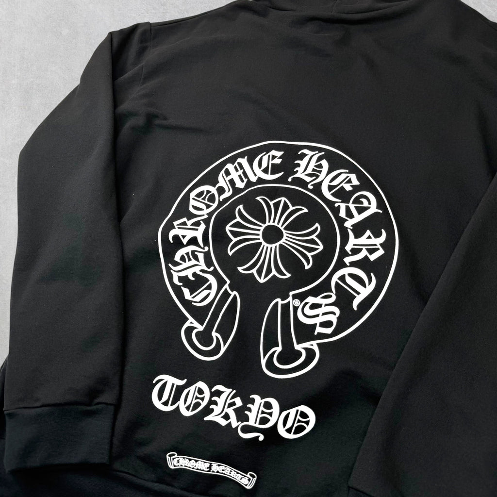 Chrome Hearts Tokyo Exclusive Horseshoe Zip Up Hoodie XL
