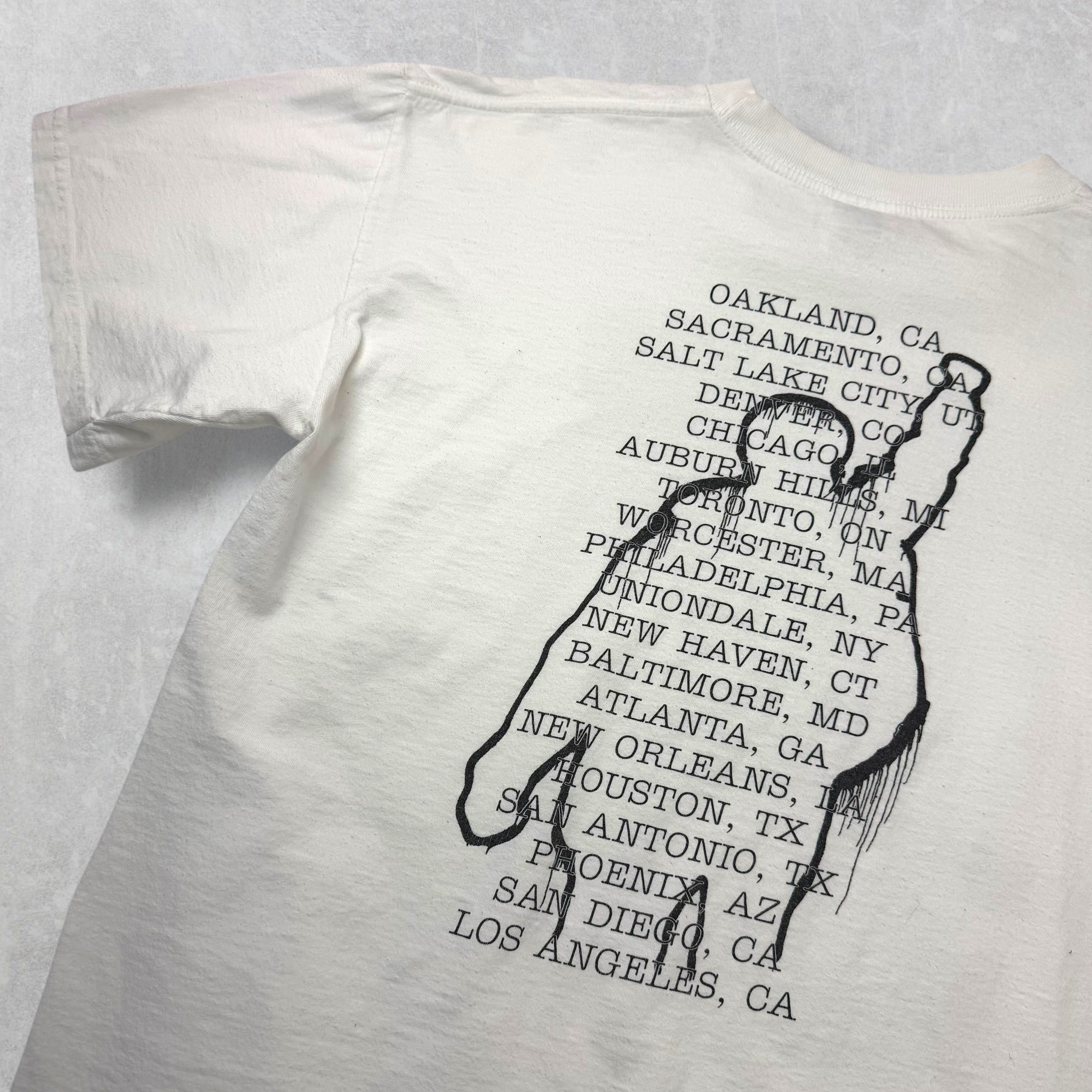 Vintage 1999 Rage Against The Machine Battle of LA Tour Tee L