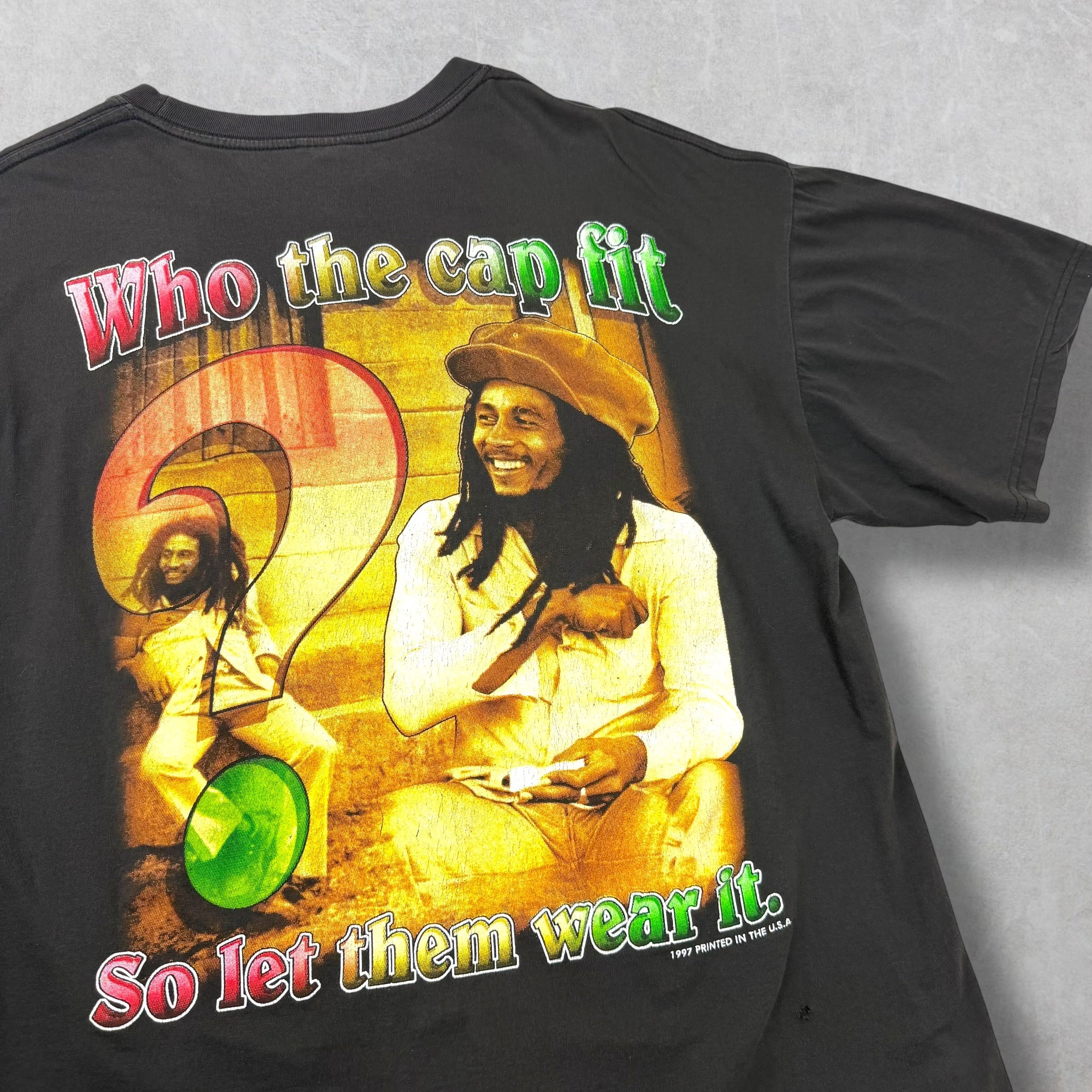 Vintage 1997 Bob Marley Songs of Freedom Tee XL