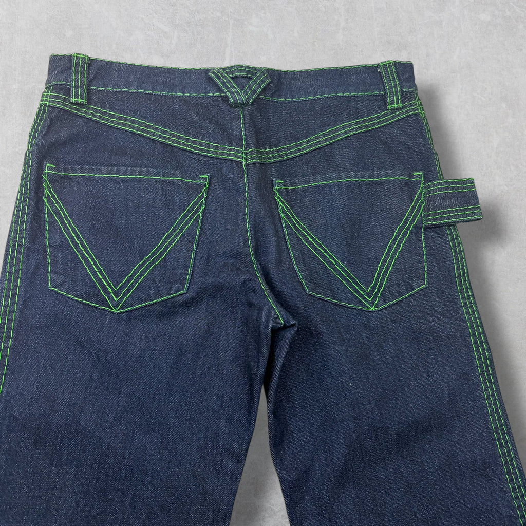 Bottega Veneta Straight-Leg Selvedge Jeans 48 (32)