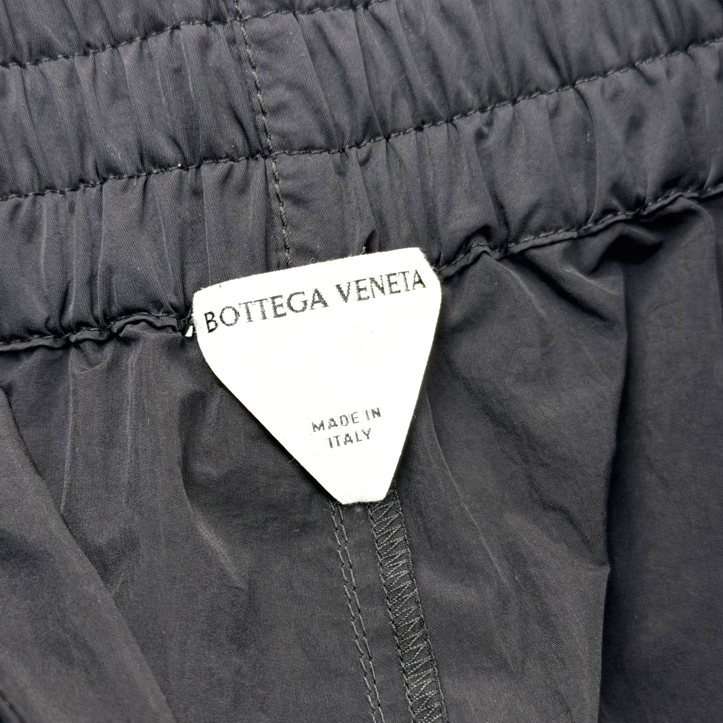Bottega Veneta Black Nylon Swim Shorts XL