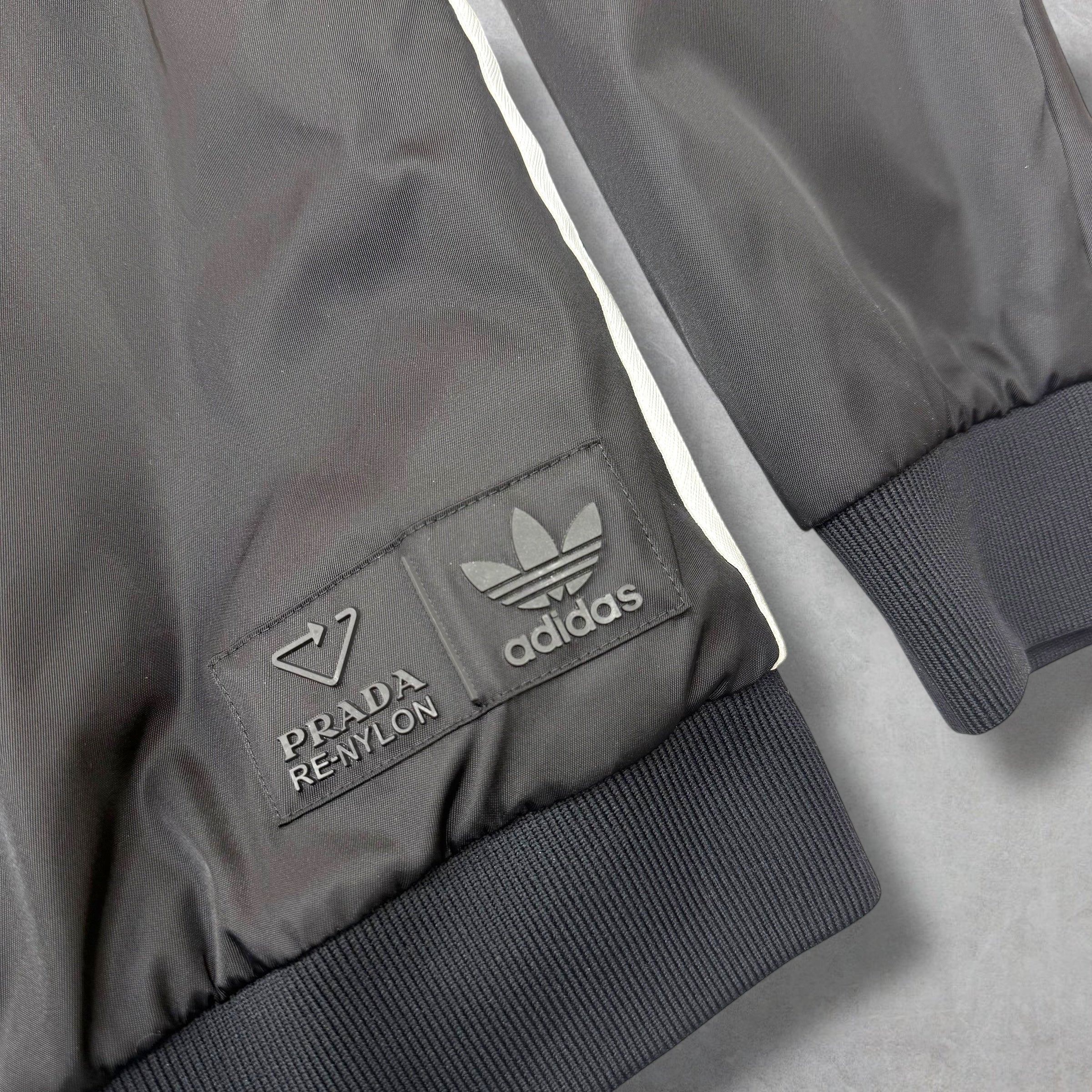 Prada Adidas Re-Nylon Black Sweatshirt XL