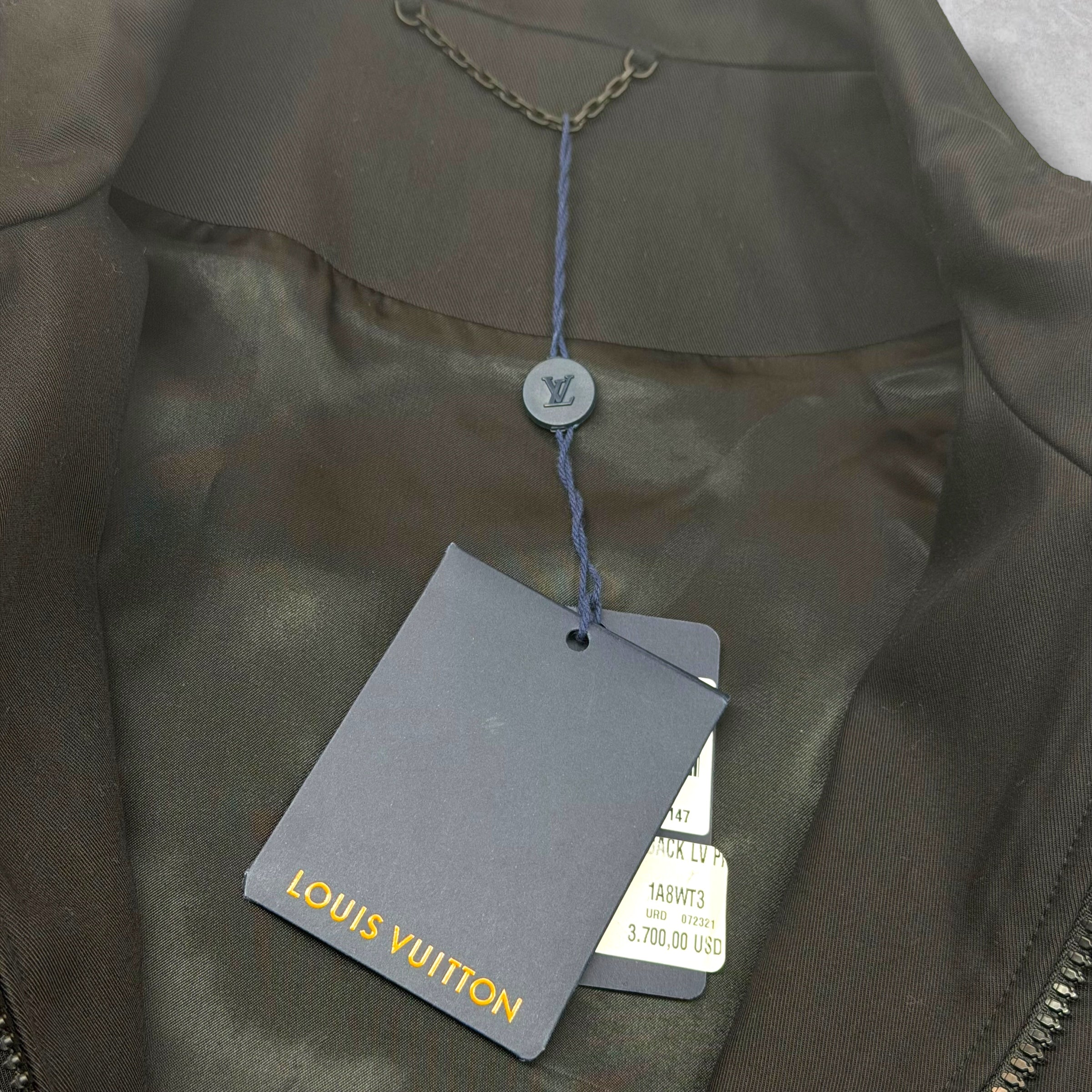 Louis Vuitton x NBA Black Parka 48 (M)