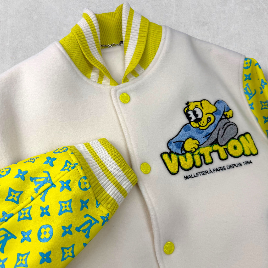 Louis Vuitton Monogram Playground Varsity Blouson 48 (M)