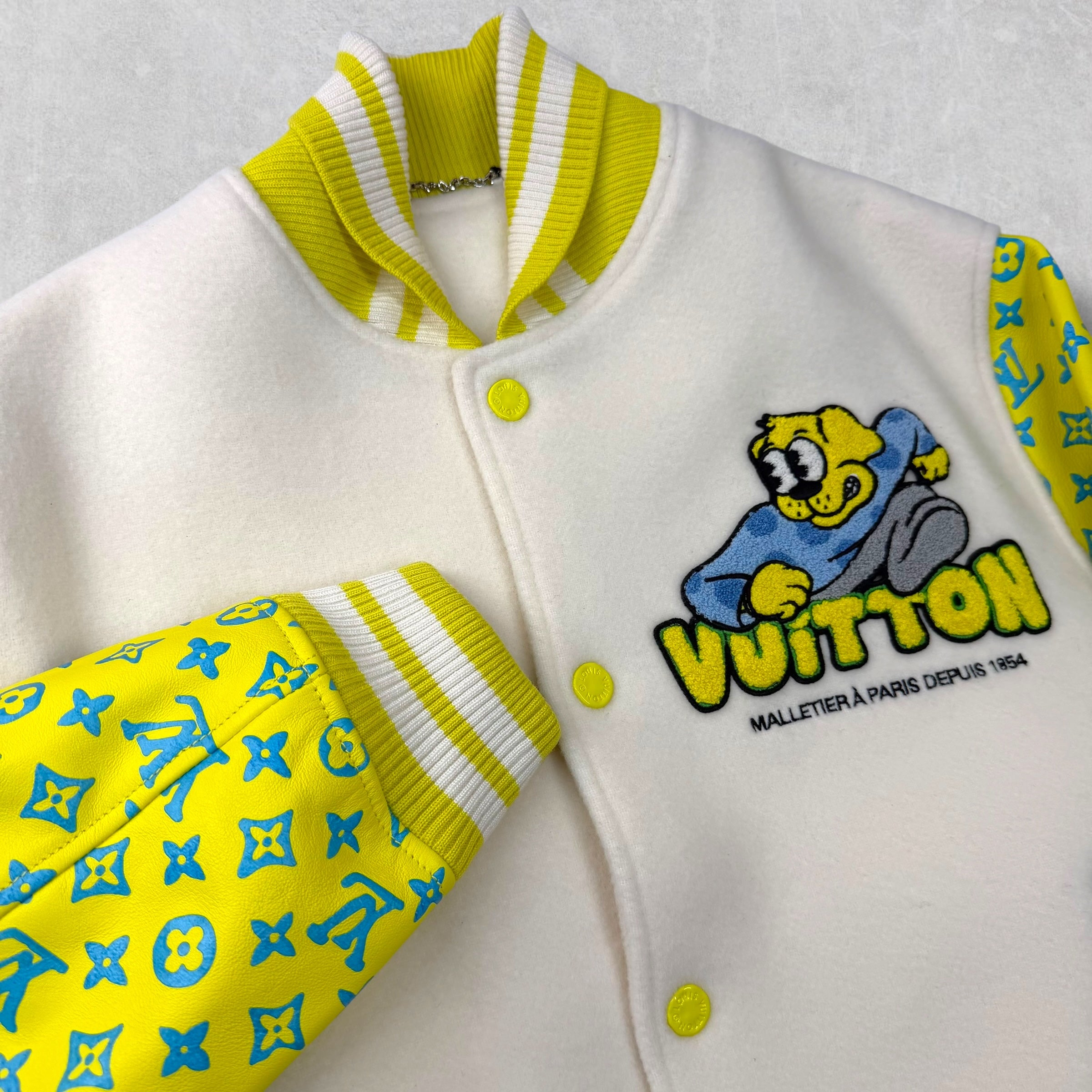 Louis Vuitton Monogram Playground Varsity Blouson 48 (M)