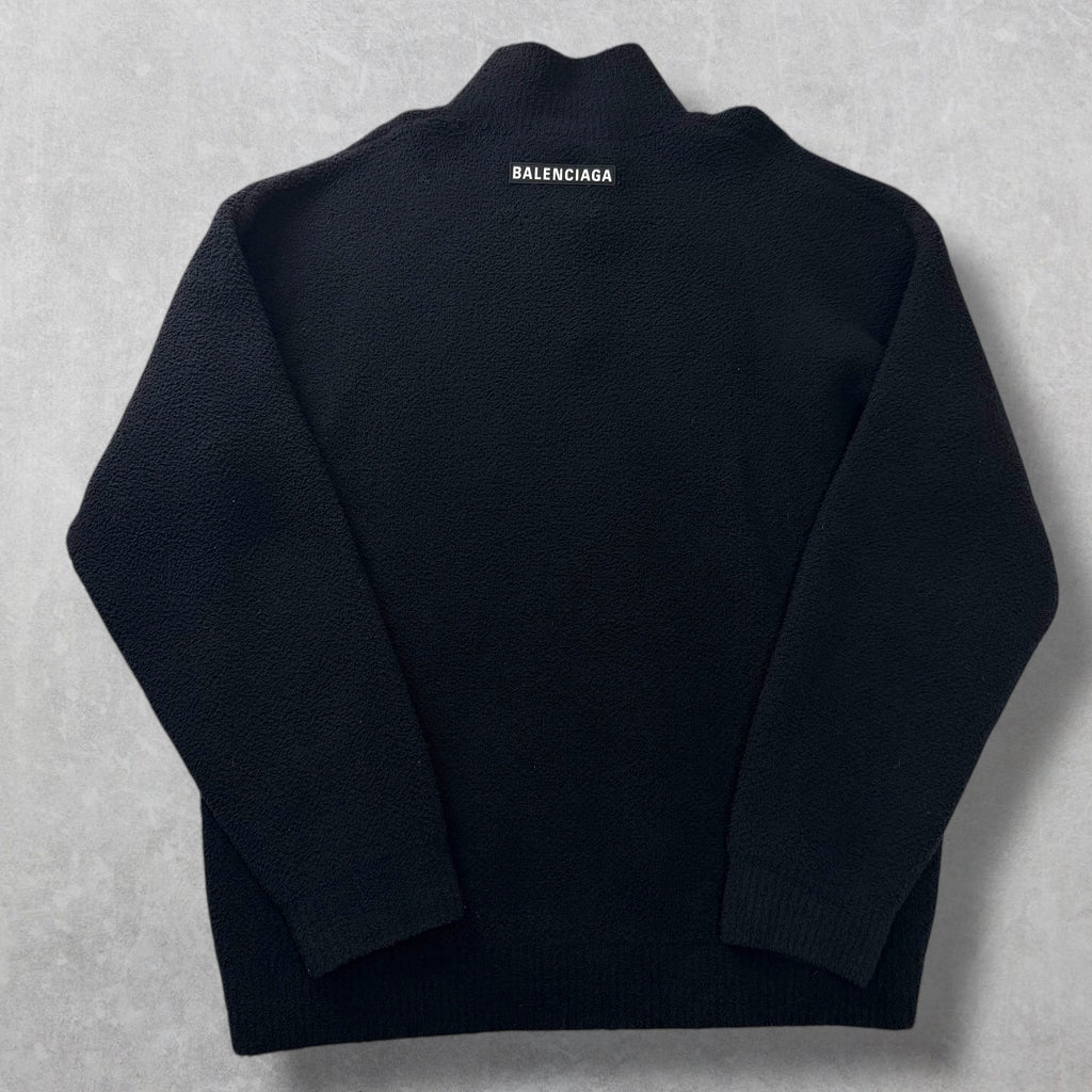 Balenciaga Quarter-zip Knit Sweater M (XXL)