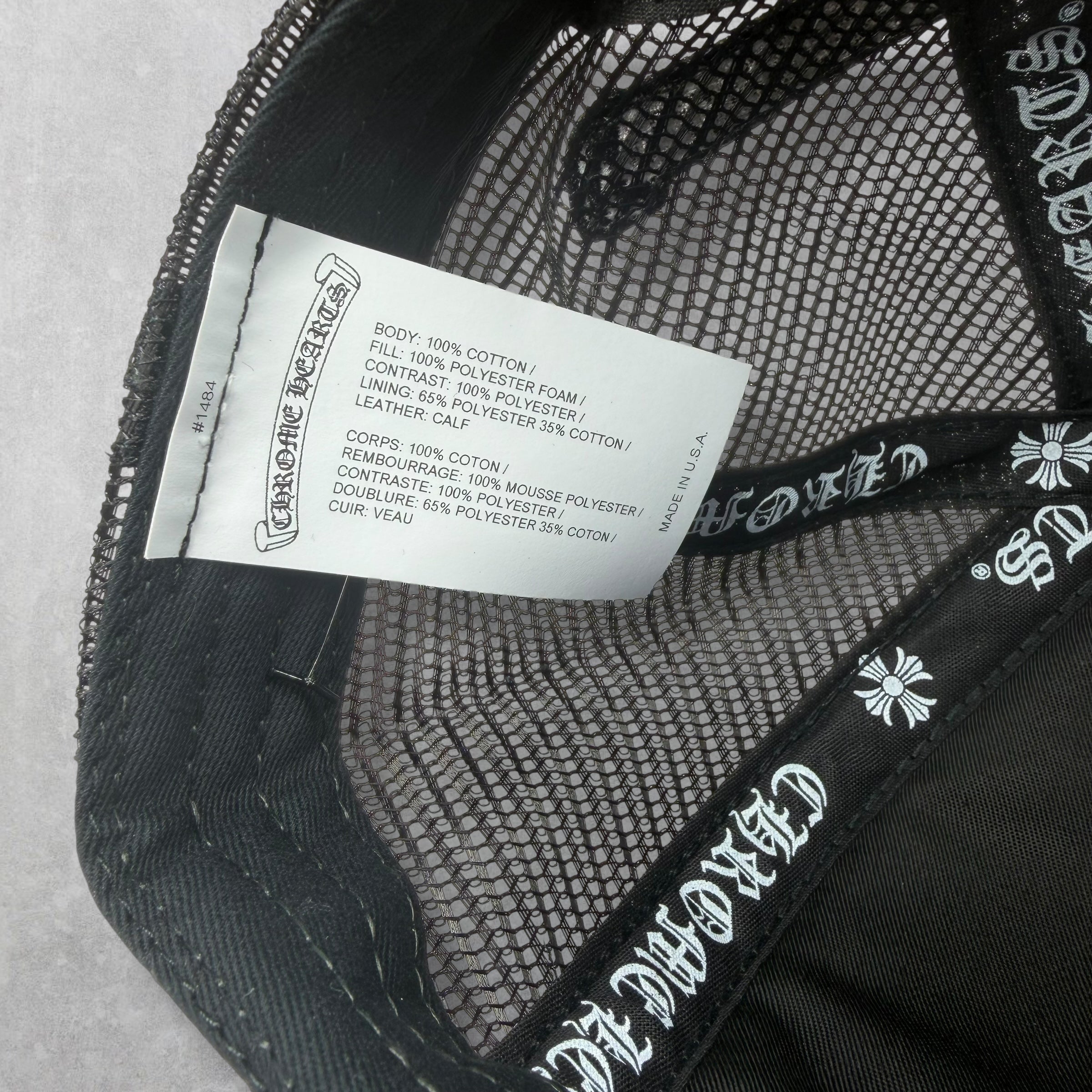 Chrome hearts Pink Cemetery Cross Trucker