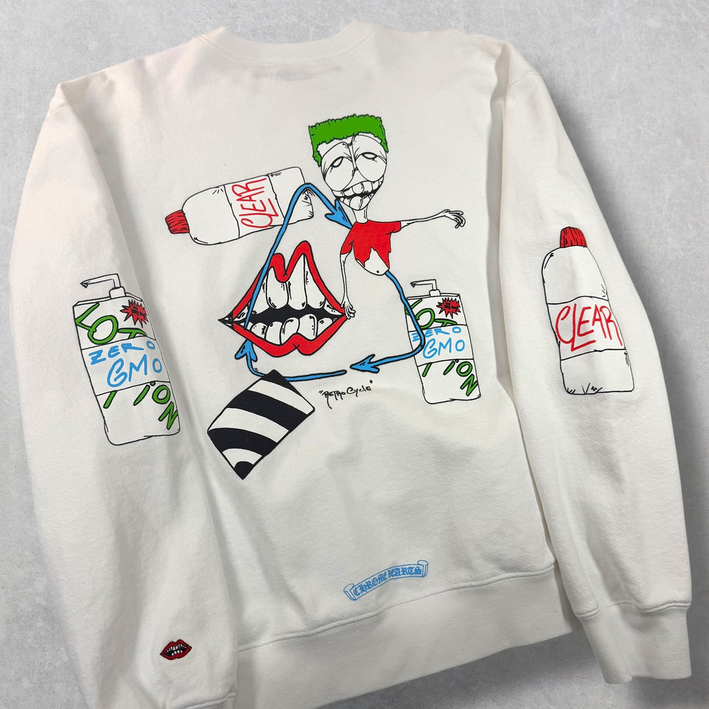 Chrome Hearts Matty Boy Retro Cycle Crewneck XL