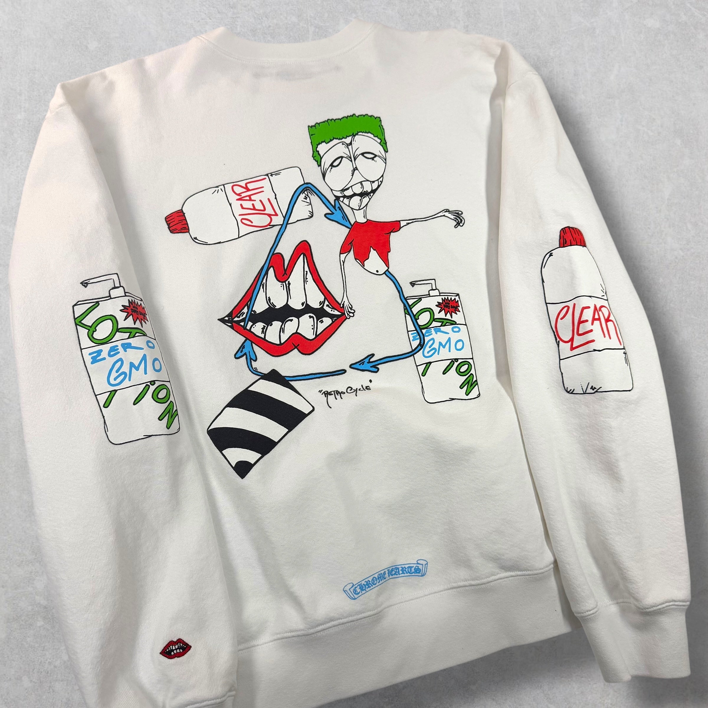 Chrome Hearts Matty Boy Retro Cycle Crewneck XL