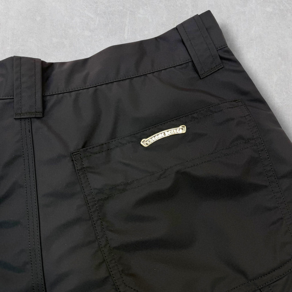 Chrome Hearts Double Knee Leather Carpenter Shorts 29