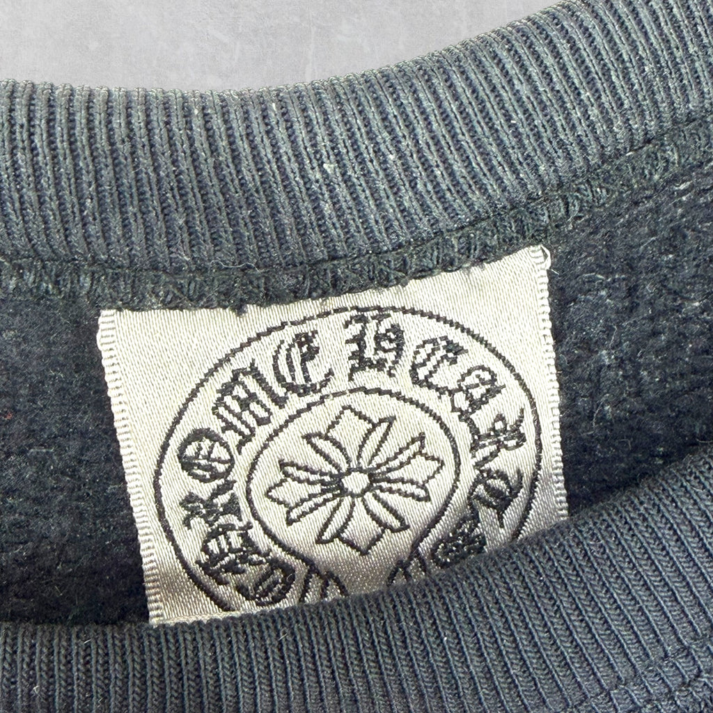 Vintage Chrome Hearts Floral Vine Dagger Crewneck L