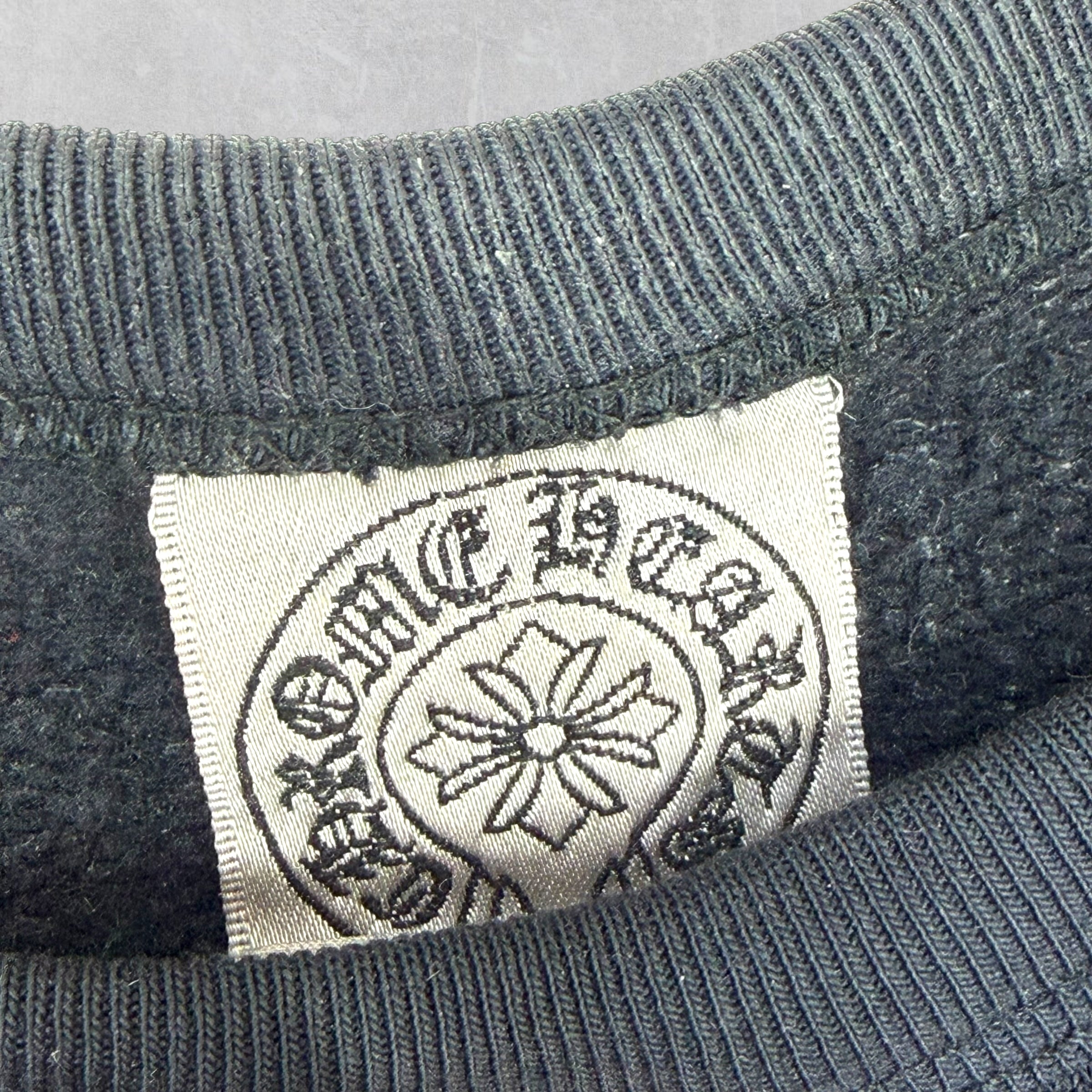 Vintage Chrome Hearts Floral Vine Dagger Crewneck L