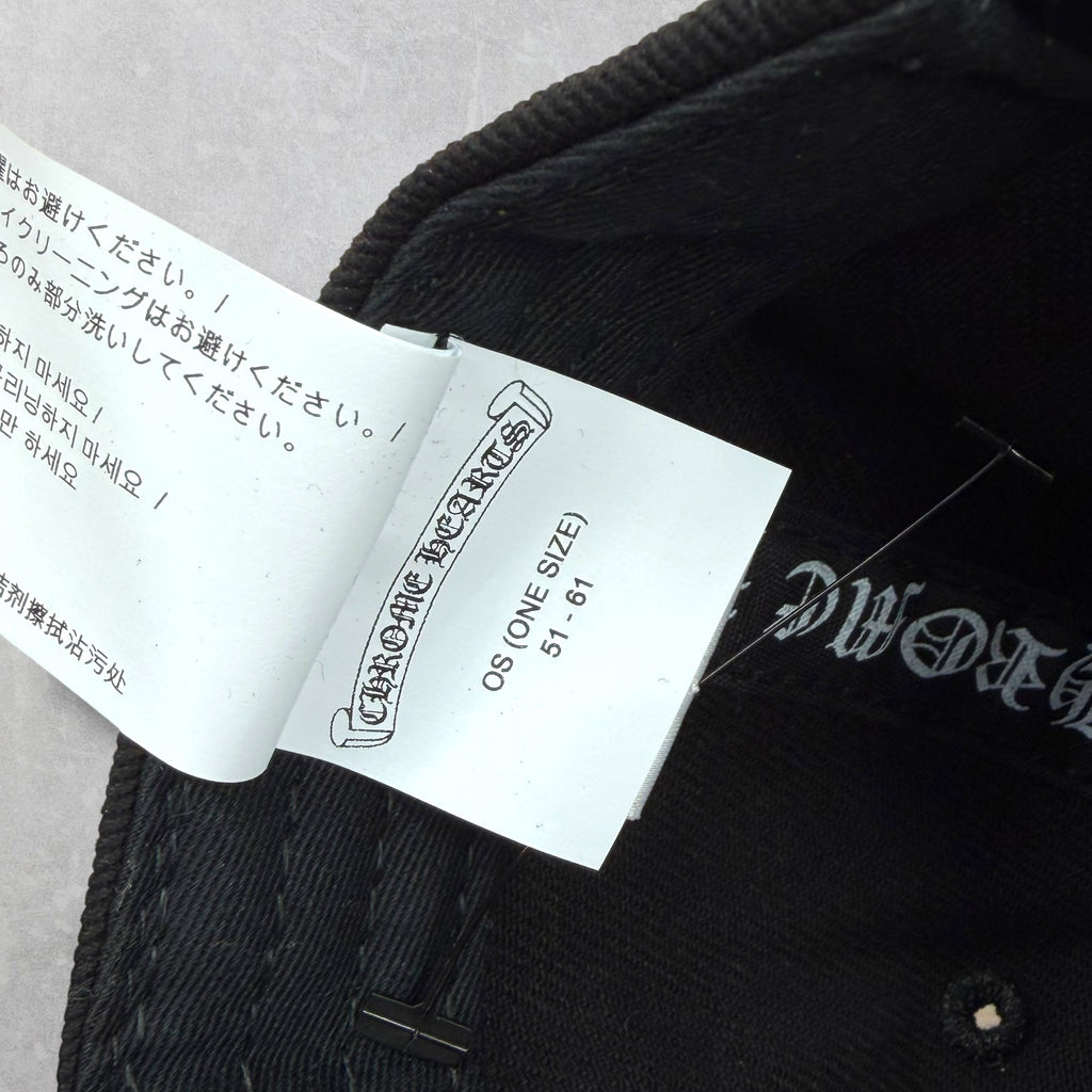 Chrome Hearts Denim Embroidered Scroll Hat