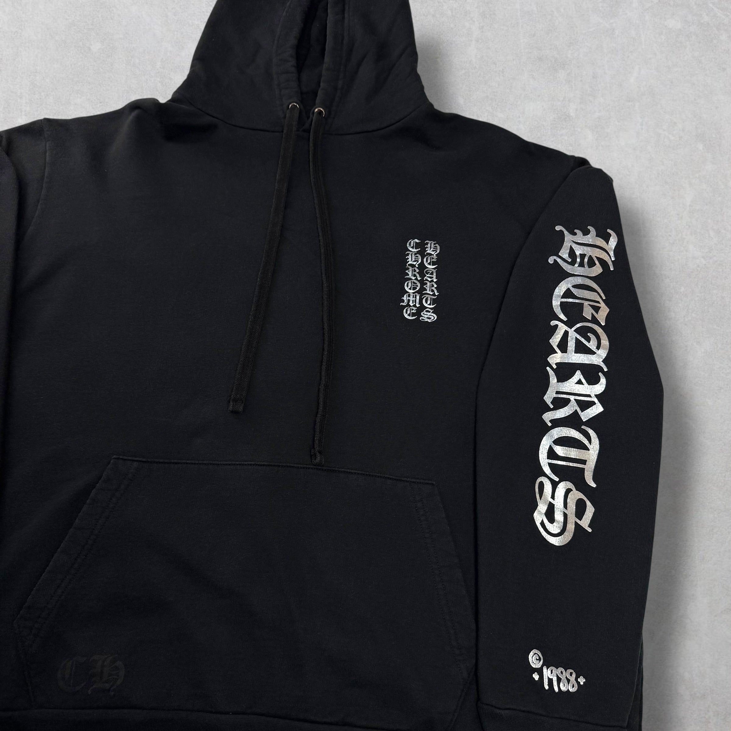 Chrome Hearts Silver Foil Hoodie XL