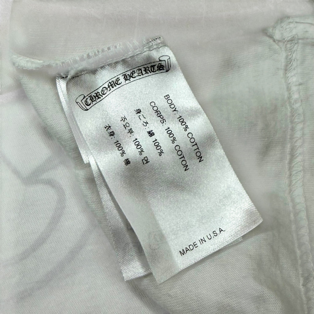 Chrome Hearts Los Angeles Horseshoe White Tee XL