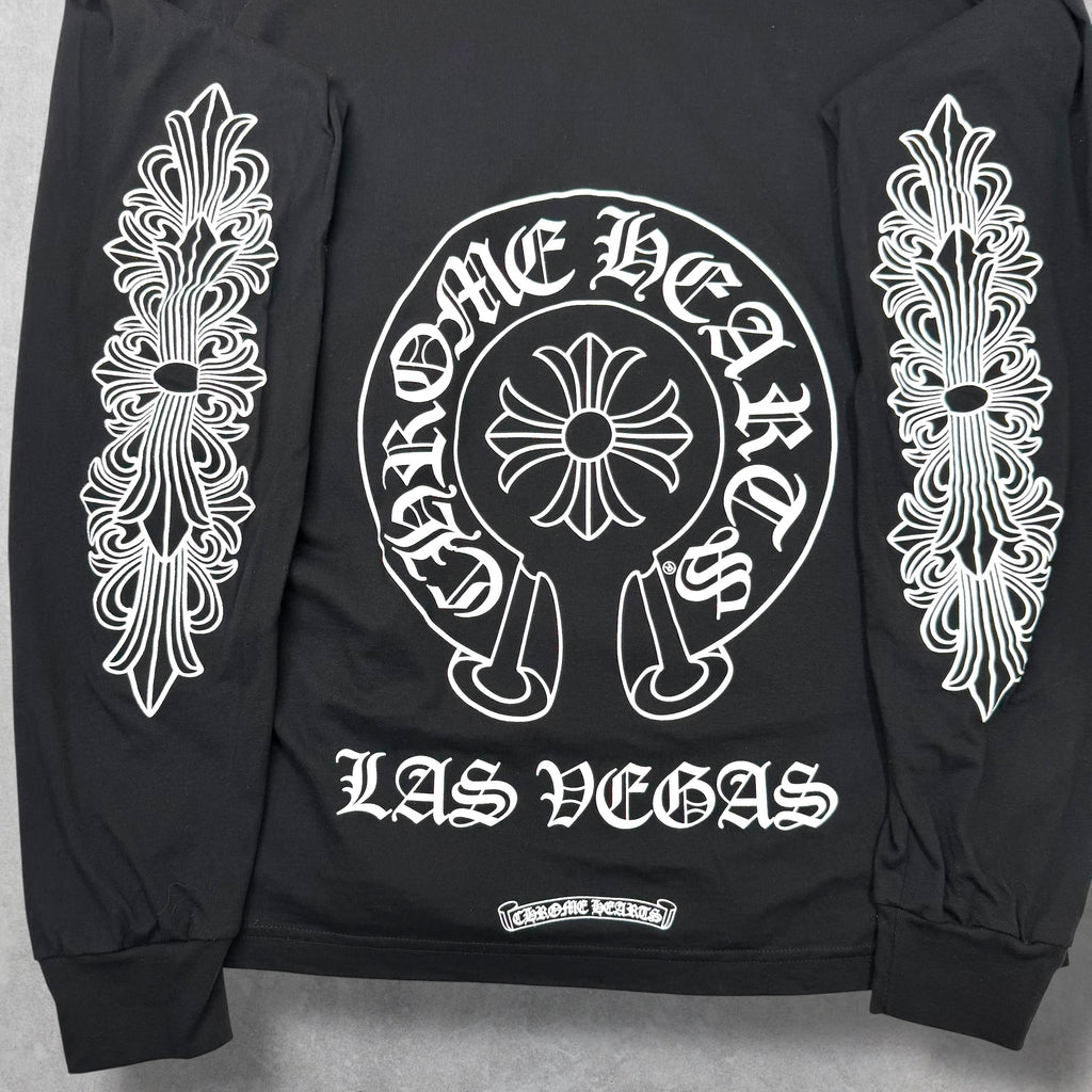 Chrome Hearts Las Vegas Horseshoe Floral L/S XL