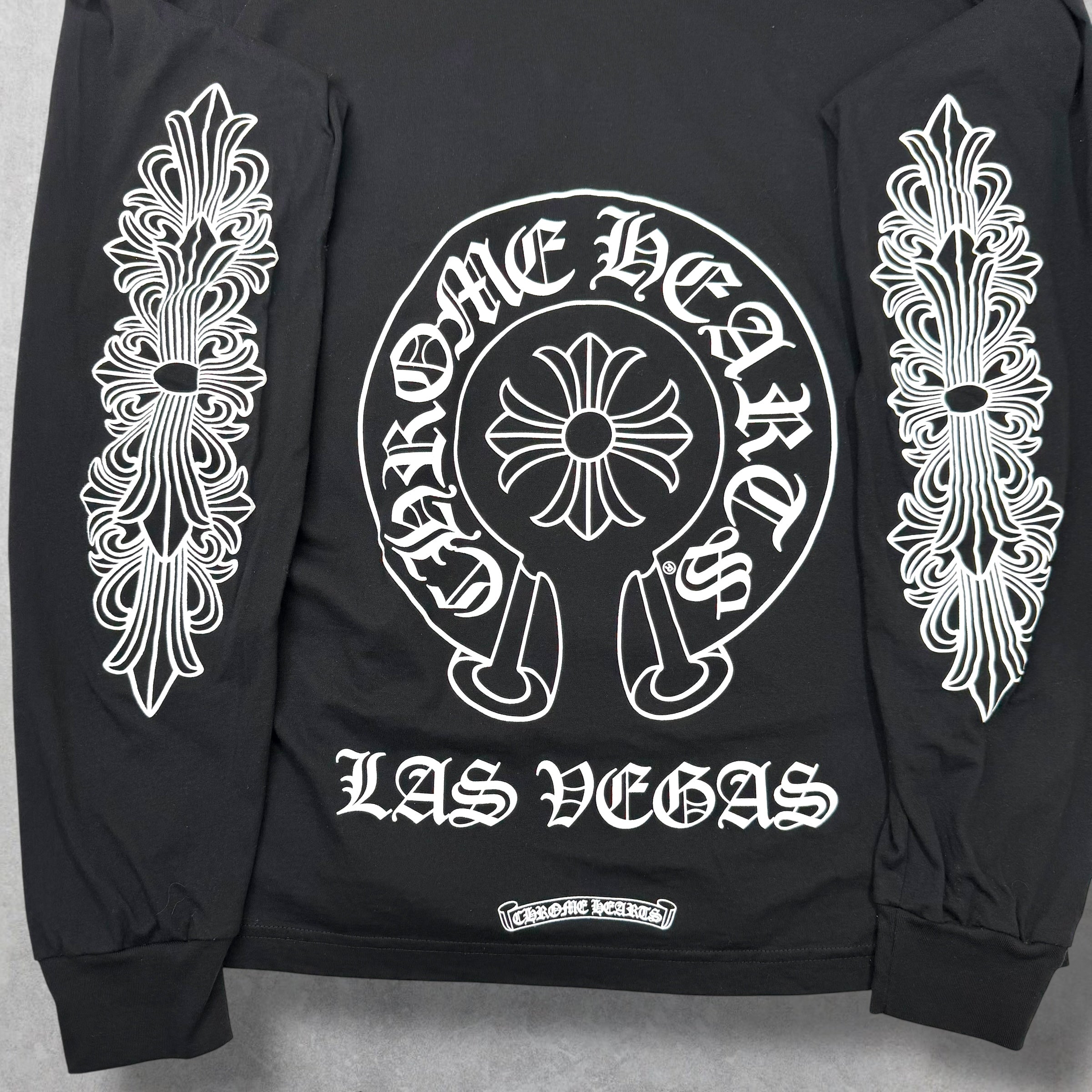 Chrome Hearts Las Vegas Horseshoe Floral L/S XL