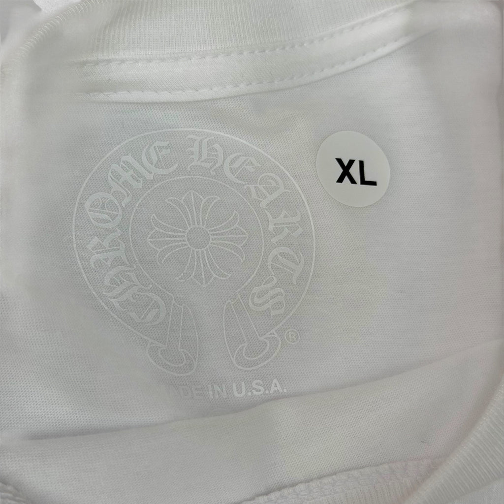 Chrome Hearts LV Exclusive Horseshoe White Tee XL