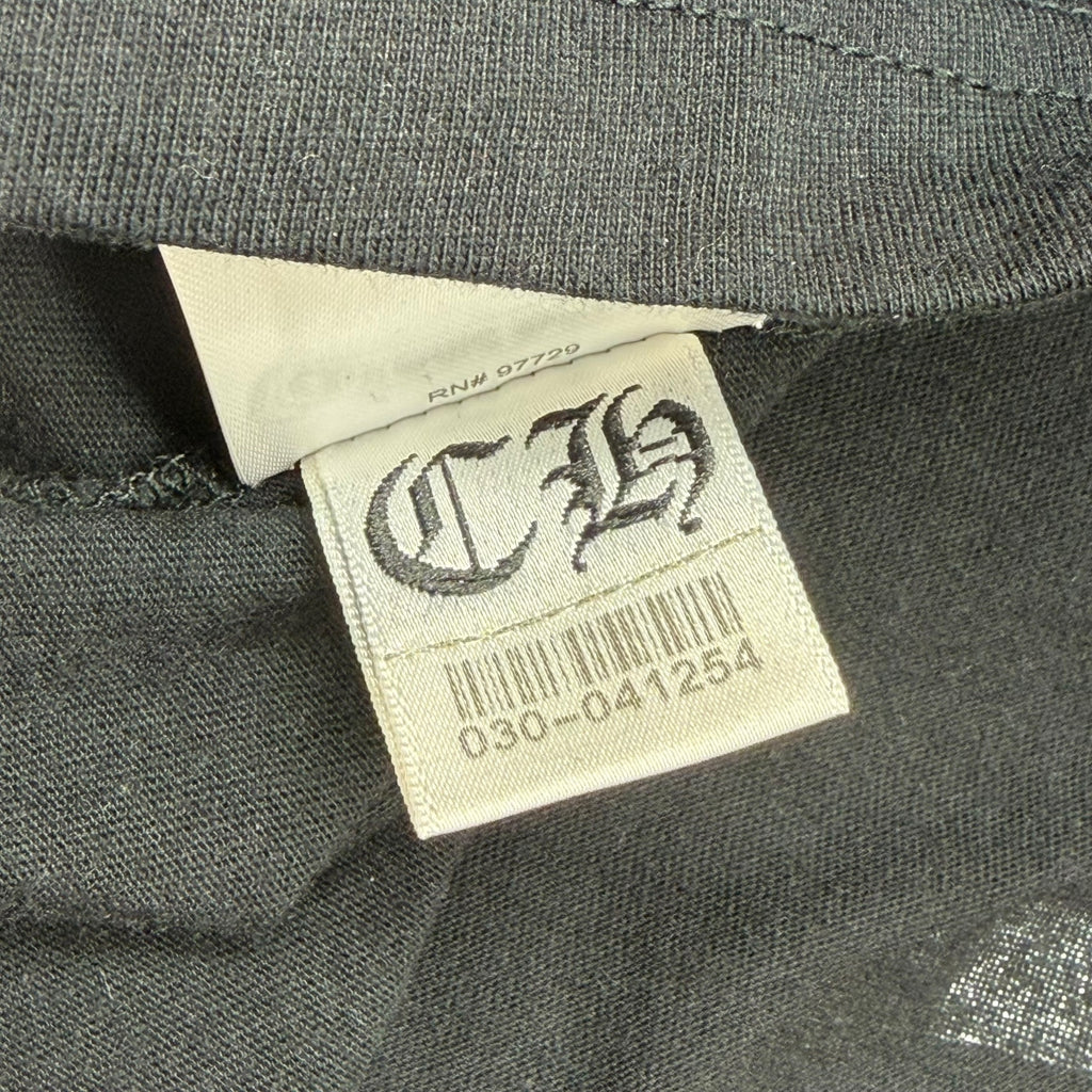 Chrome Hearts Horseshoe Plus Logo Silver Staff L/S XXL