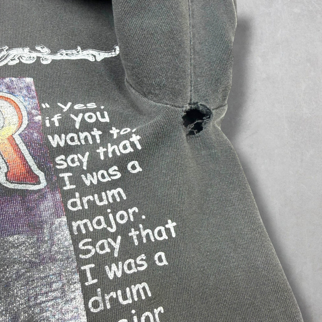 Vintage 90s Martin Luther King Jr. Rap Style Tee L