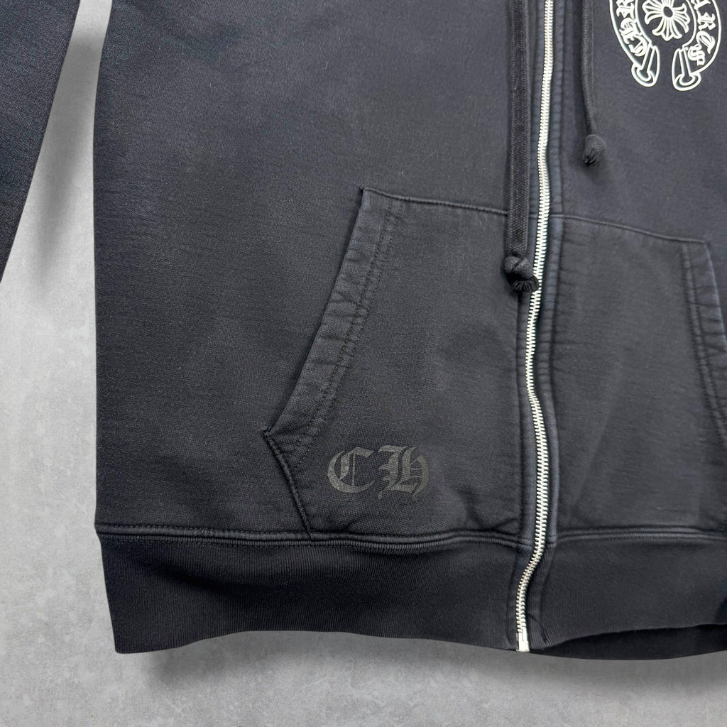 Chrome Hearts Los Angeles Horseshoe Thermal Zip Up L