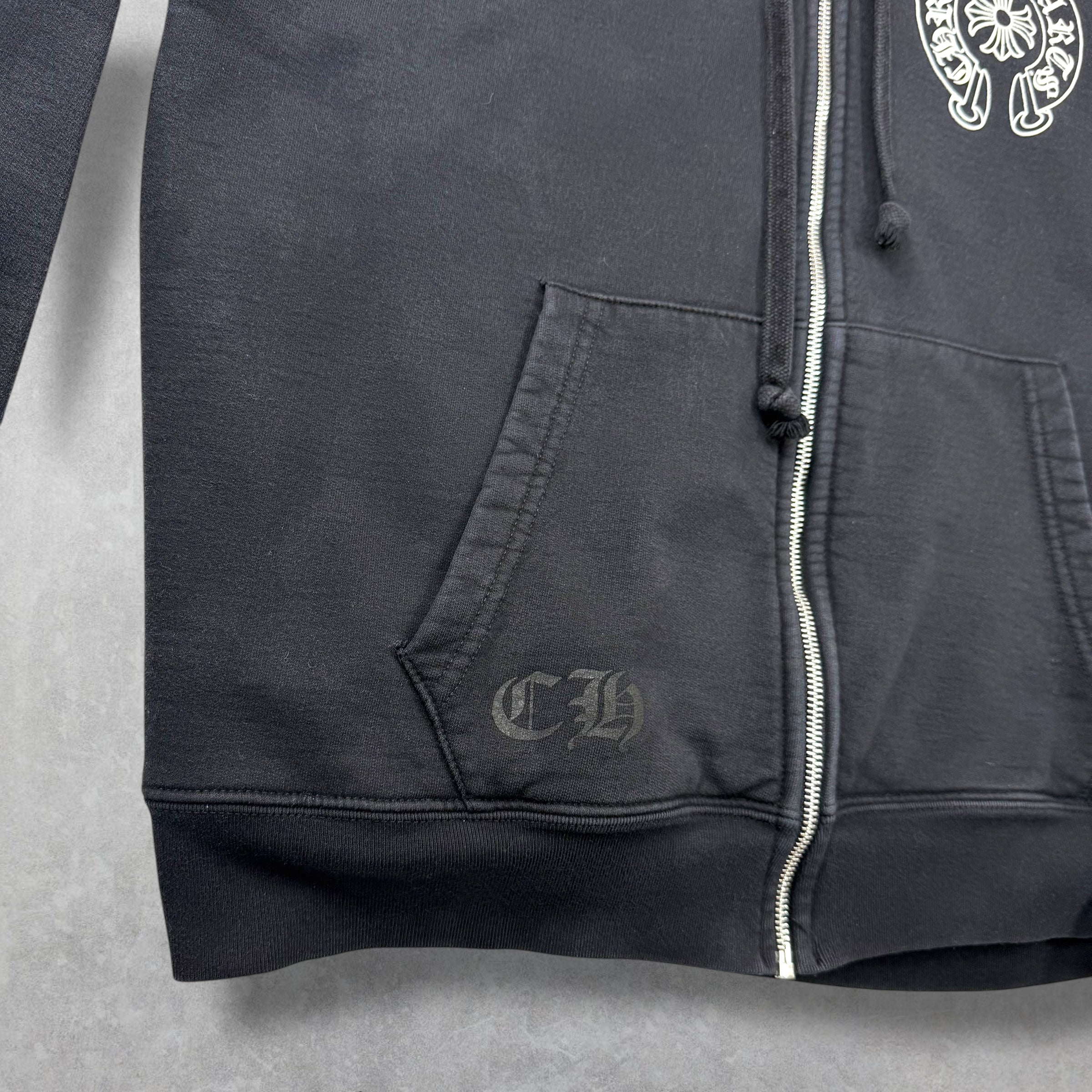 Chrome Hearts Los Angeles Horseshoe Thermal Zip Up L