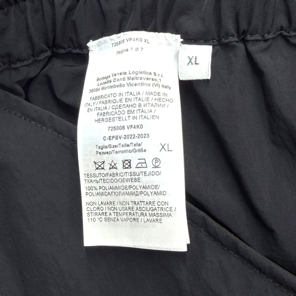 Bottega Veneta Black Nylon Swim Shorts XL