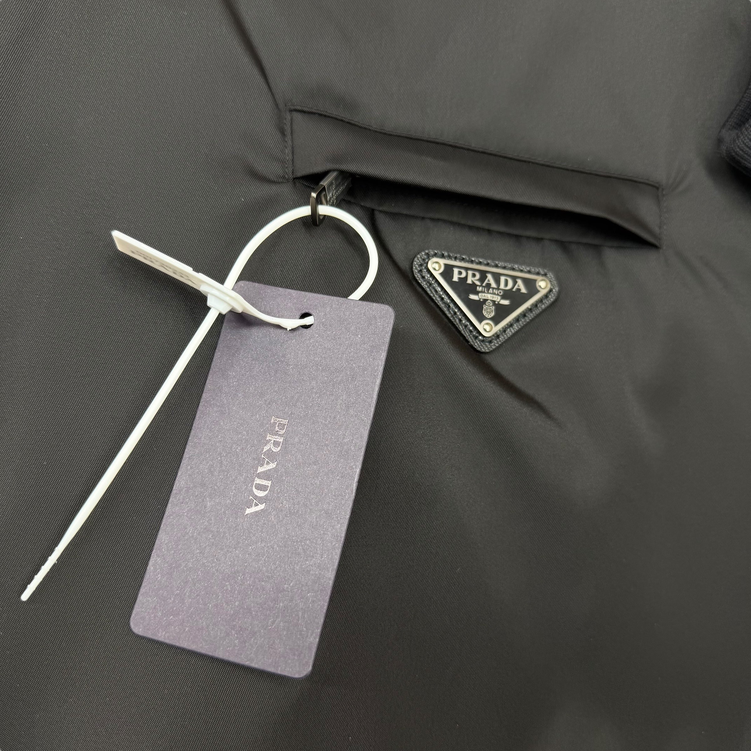 Prada Adidas Re-Nylon Black Sweatshirt XL